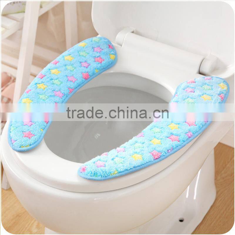 Q133 Fashion design wholesale two side sharp toilet seat cushion