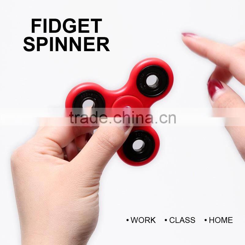 2017 new arrival Fingers bear Finger Toys 608 Handand Fidget Spinner Toy 75x75x7mm