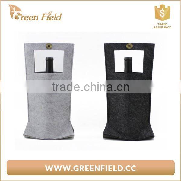 felt fabric wine bottle bag single wine bottle bags