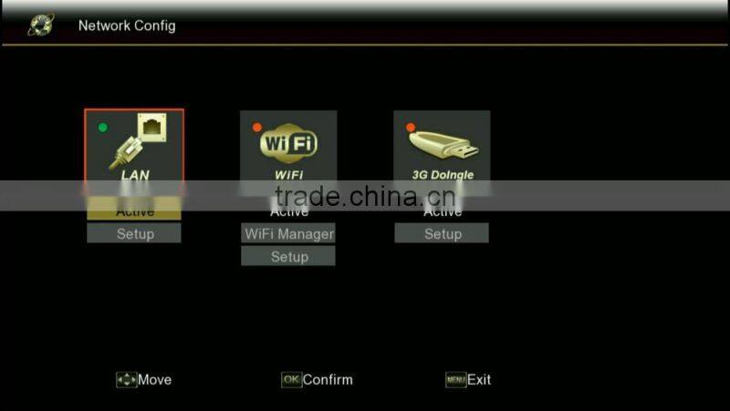 V8 Golden DVB-S2+T2/C 1080P Full HD IPTV Set Top Box Support Cccam Youtube 3G Powervu PVR Digital Satellite Combo Receiver