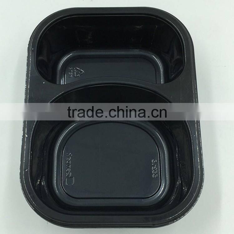 compartment plastic food container for microwave