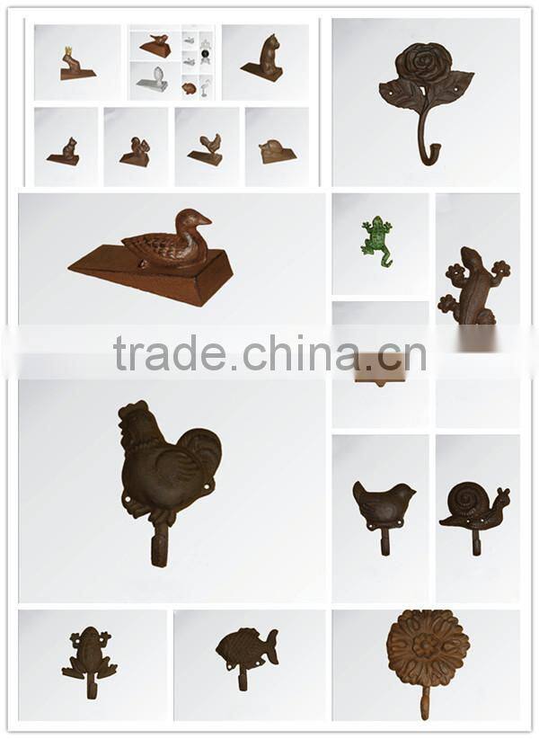 funny unique Cast iron cranes