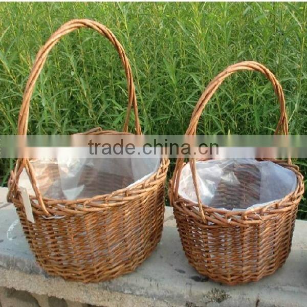2016 new design cheap cane basket from linyi lucky hadicraft factory
