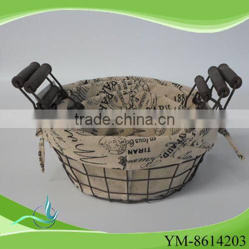 2015 Hot selling products metal warehouse storage wire basket