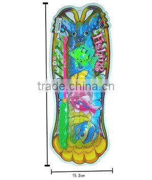 plastic swimming fish toys set