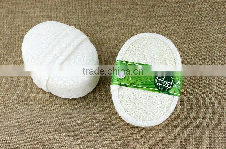 100% organic Natural Oval shape Loofah Luffa Loofa Bath Sponge