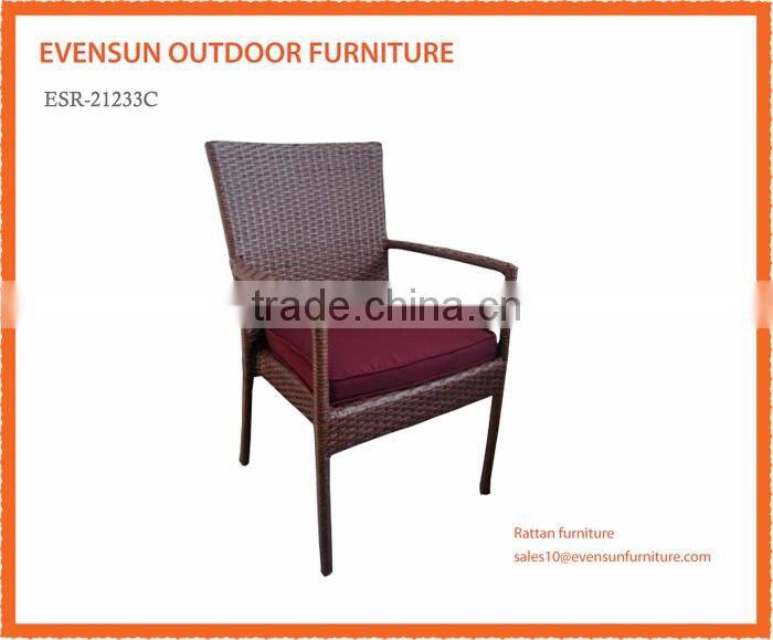 weatherproof and fireproof outdoor synthetic rattan outdoor beach chair
