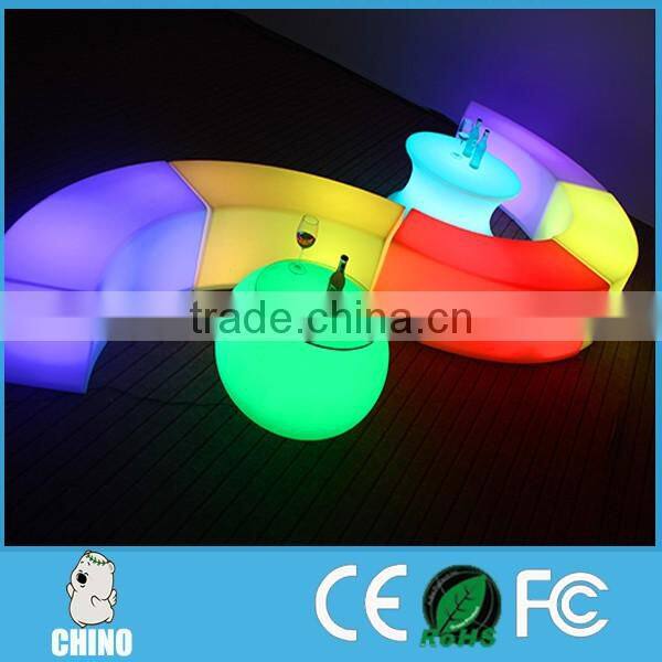 CB1243 Bar Furniture Type Commercial Furniture led bar bench