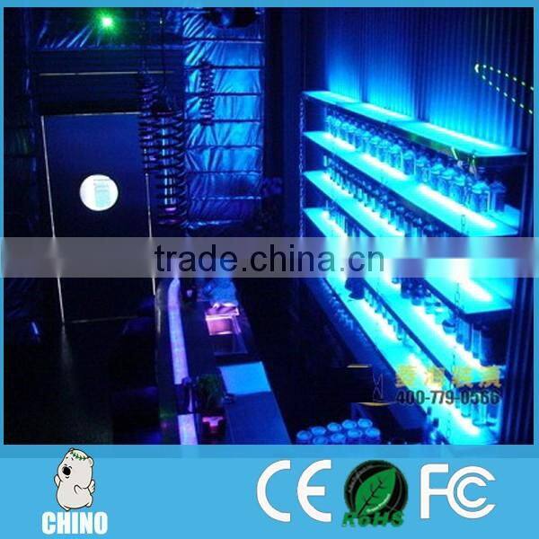 led light bar for nightclub bar use to hold bottle