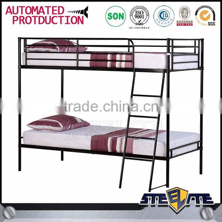 Discount commercial school kids dormitory used metal bunk bed dorm furniture