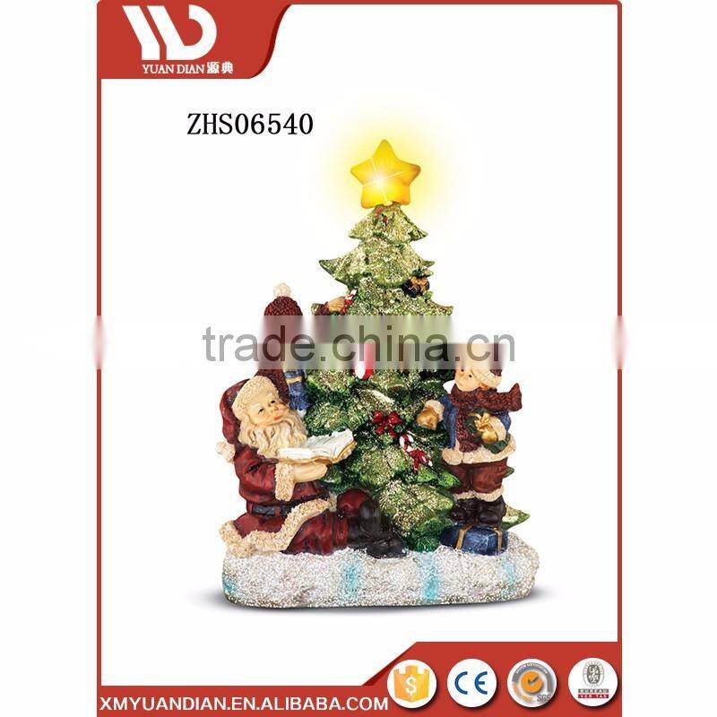 Wholesale Gift Craft Home & Garden Led Christmas Tree Light Up Ornaments