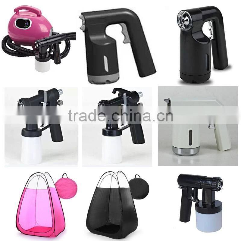 Mini Tanning Bed Machine System Professional Airbrush HVLP Home Tanning Spray Gun