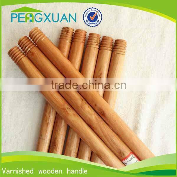 high quality 110*2.2 120.*2.5cm screw thread broom balsa wood stick