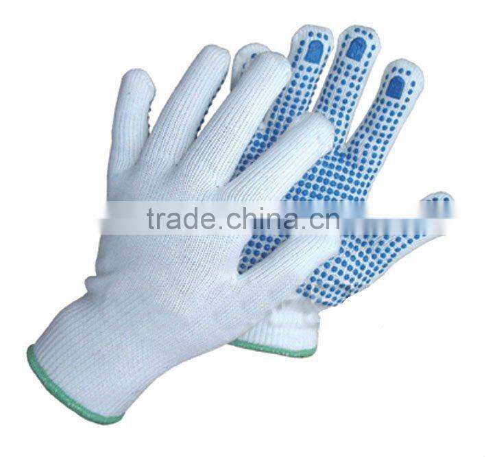 sunnyhope pvc dotted cotton gloves machine