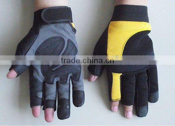 Fishing Sports Synthetic Leather Sailing Gloves ZMR636