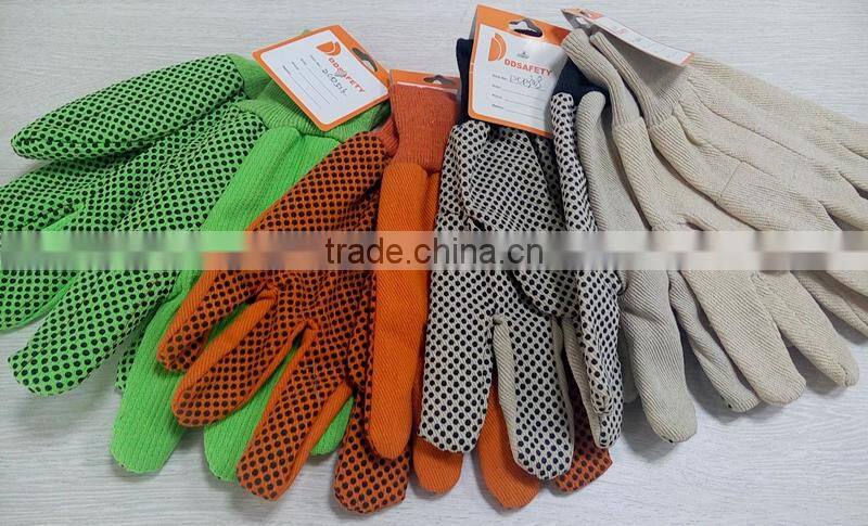 DDSAFETY High Quality Safety Gloves Canvas Gloves