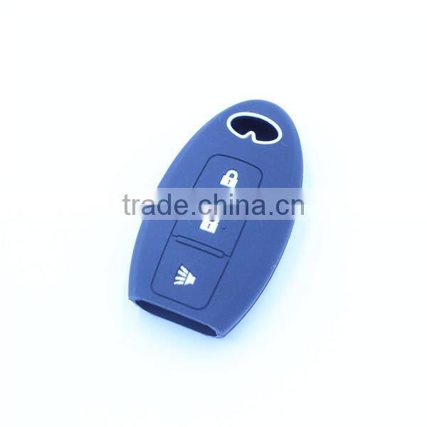 Silicone rubber key shells, fob key bag for infiniti 3 button keys