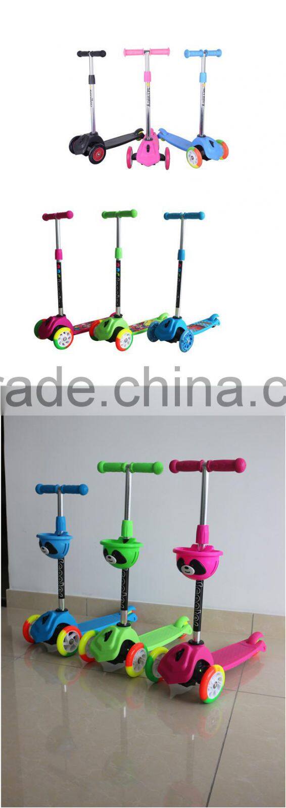 wholesales high quality kid 3 wheel scooter