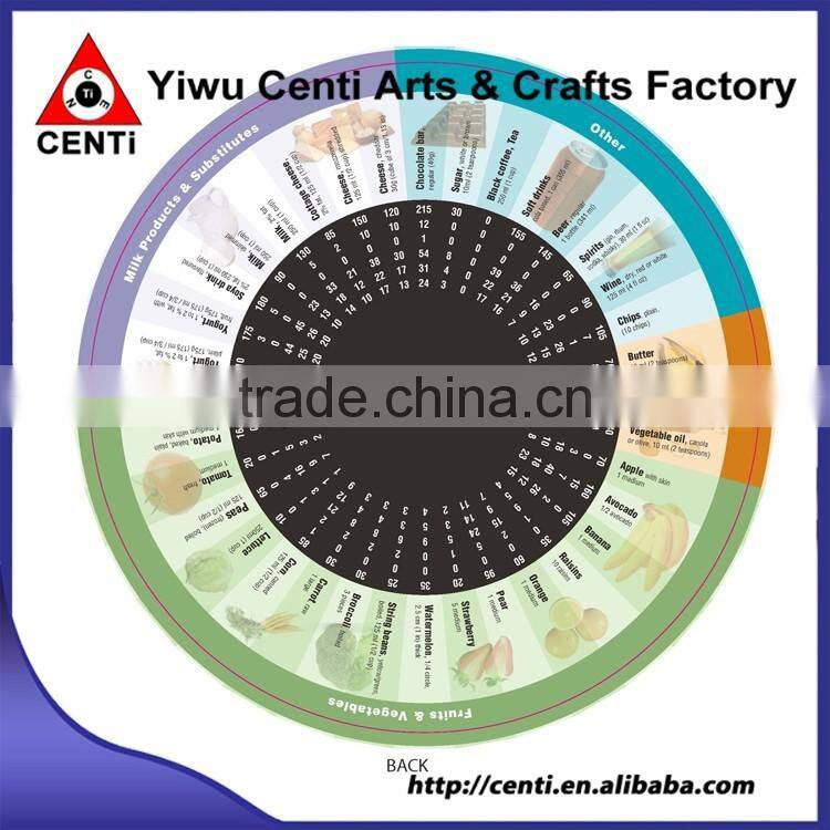 Custom Imprinted Daily Useful Calorie Counter 3 Wheel Calculator