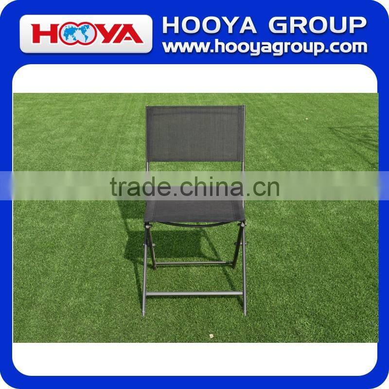4pcs iron outdoor leisure folding chair,black,53CM*46CM*82CM
