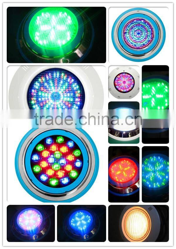 High perfermance IP68 colorful underwater led swimming pool light