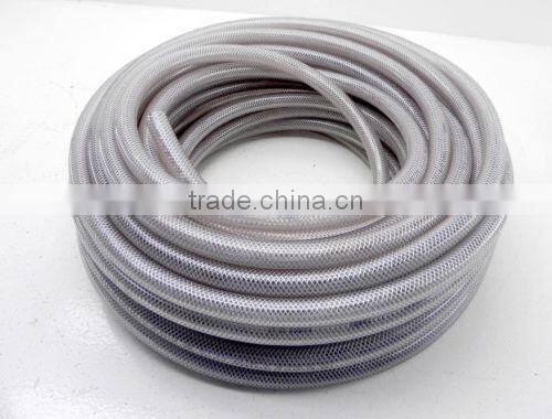 Clear PVC net hose Unreinforced Flexible Tubing Hose 3/8''(14mm*10mm) Pipe