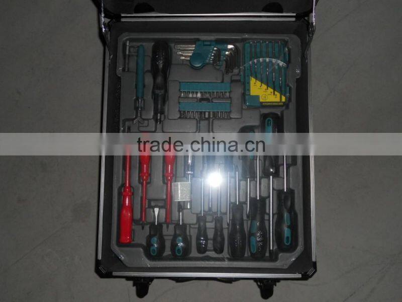 new 2014 tool set tool box tractor manufacturer China wholesale alibaba supplier H6038D 186pcs aluminium tool set