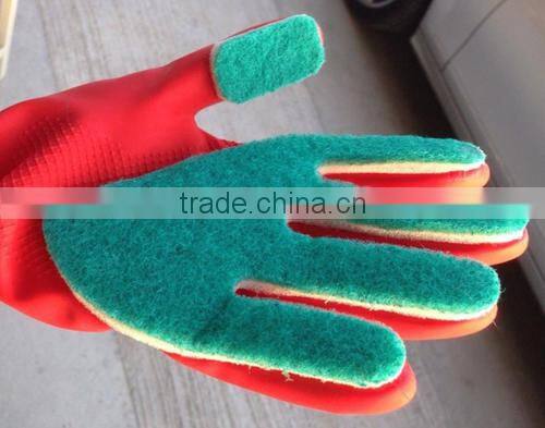 gloves for household purpose/scouring pad,sponge