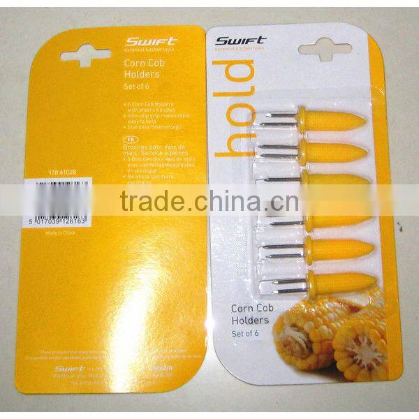 CH-4606 Set Of 6 Corn Cob Holder