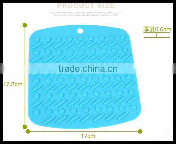silicone hot pad/heat resistant silicone mat