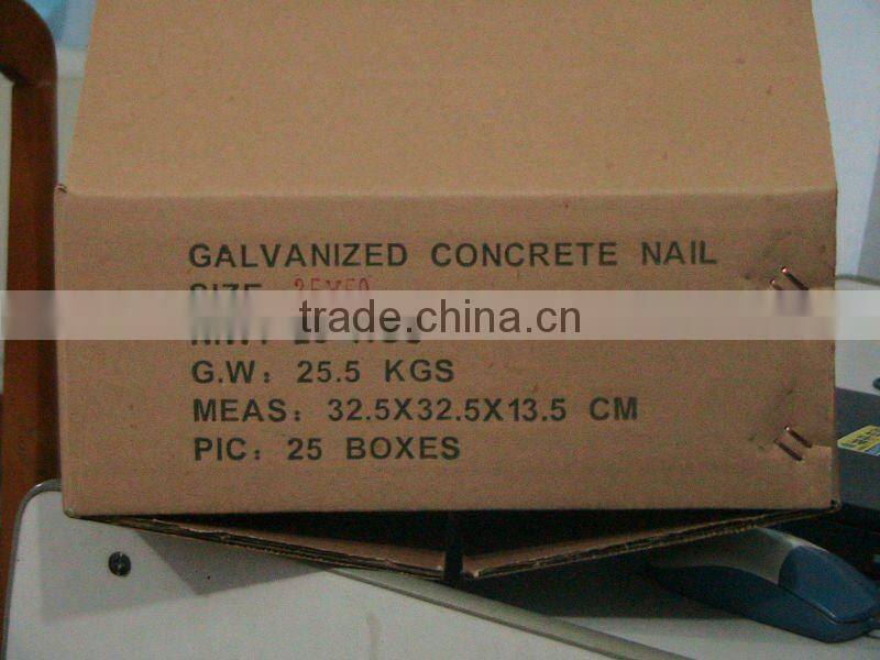 concrete nail 1 inch 2 inch