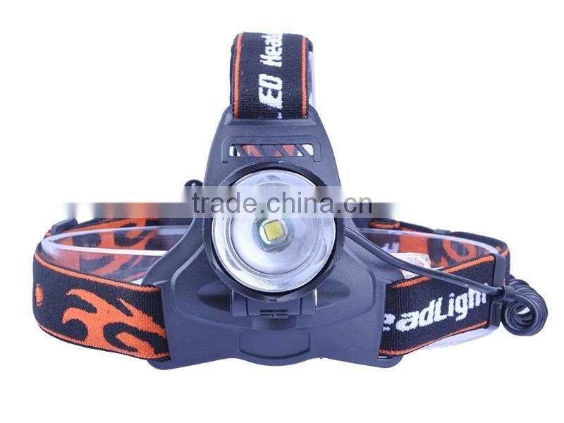 XQ41T6 T6 LED 1600lm Headlamp Power Camping Head Light Head Flashlight For Wholesale