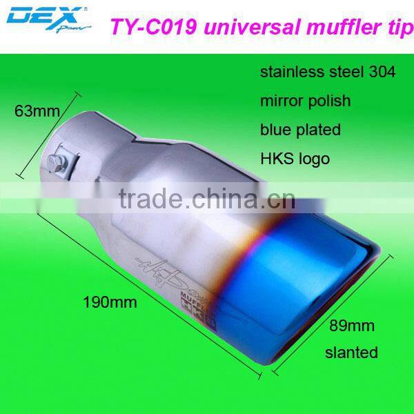 auto accessories universal exhaust tip