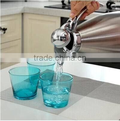 Hot sale 2L metal stainless steel short mouth insulated water pitcher
