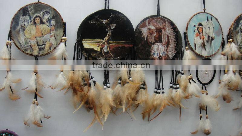 Indian Suede Dream catcher hyy-pmw04