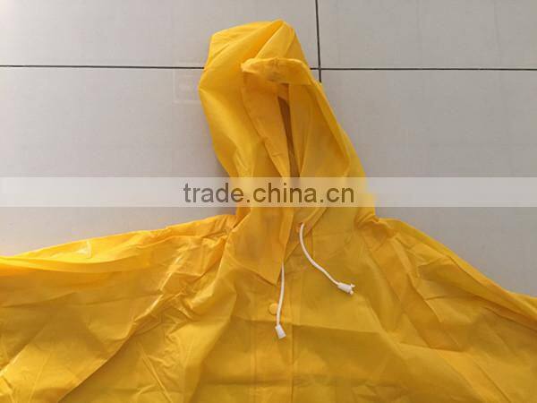 waterproof pvc raincoat,adult raincoat