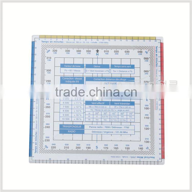 Chiese Manufacturer 3mm thickness high quality aviation protractor / with full specification # KPP-3