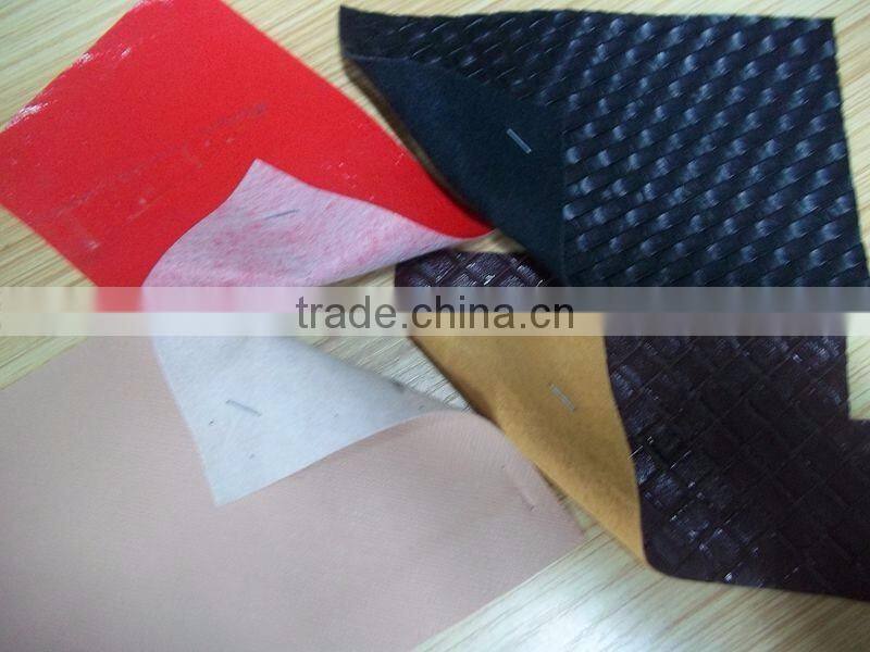 B Grade Pvc Artificial Leather Stocklot for Shoes and Bags