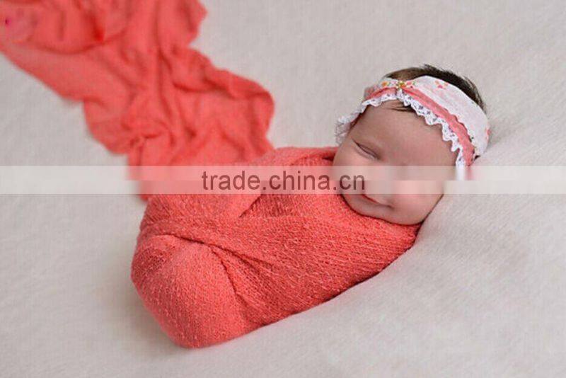 European and American children's photography studio props new baby photo elastic cotton scarf wrapped yarn wrapped in cloth