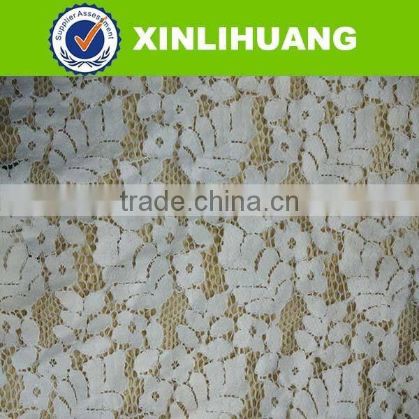 New style floral lace for woman's dress with cheap price