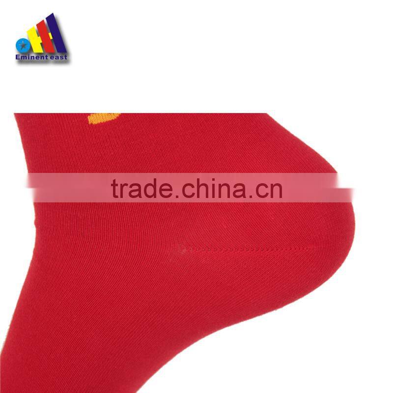Unisex man & woman 2015 new year lucky red sock