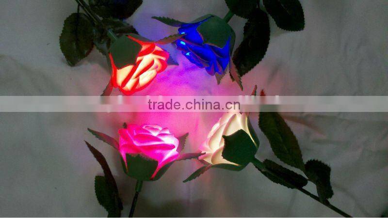2017 new valentine's gift LED gleamy flower