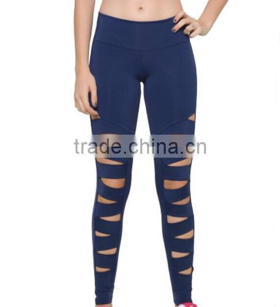 Hot Fashion Fitness Yoga Wear With Hole Girl Yoga Pants from China Gold Suppliers