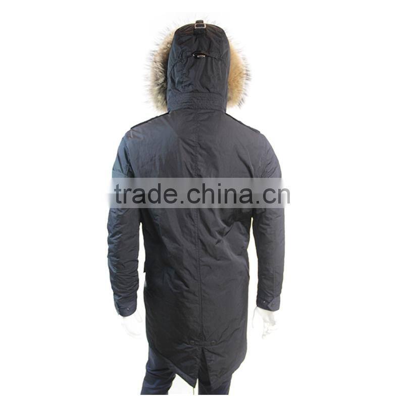 2014 2015 men's parka with hood