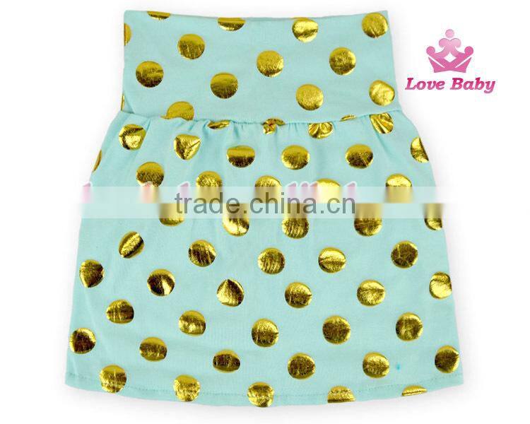 Wholesale latest sequin dot kids ruffles skirt colorful pettiskirts tutu for kids