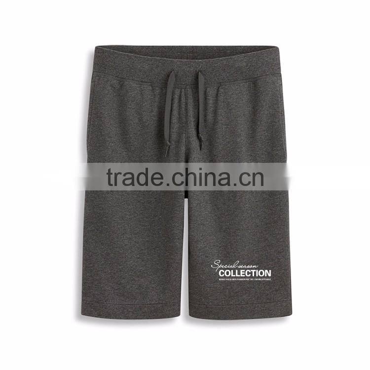 Bulk Fashion Design Custom Printed Design Mens French Terry Board Shorts