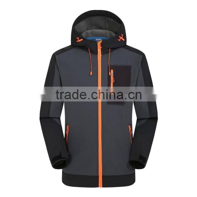 Different colors of Instocked softshell fleece inside jacket customizable logo