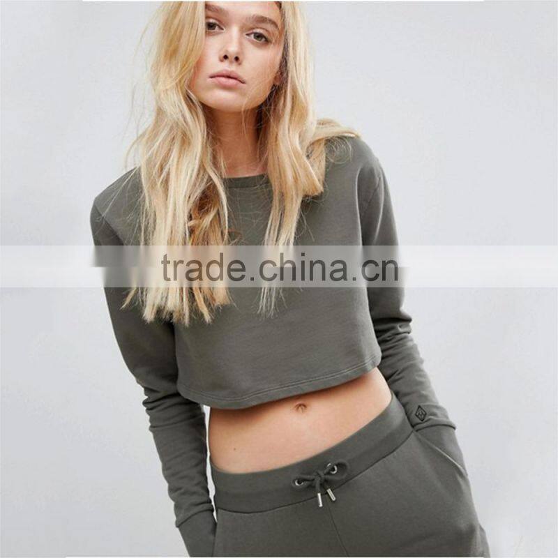 2017 summer new Korean women's umbrella short paragraph primer shirt shirt back hollow Slim long sleeve T-shirt