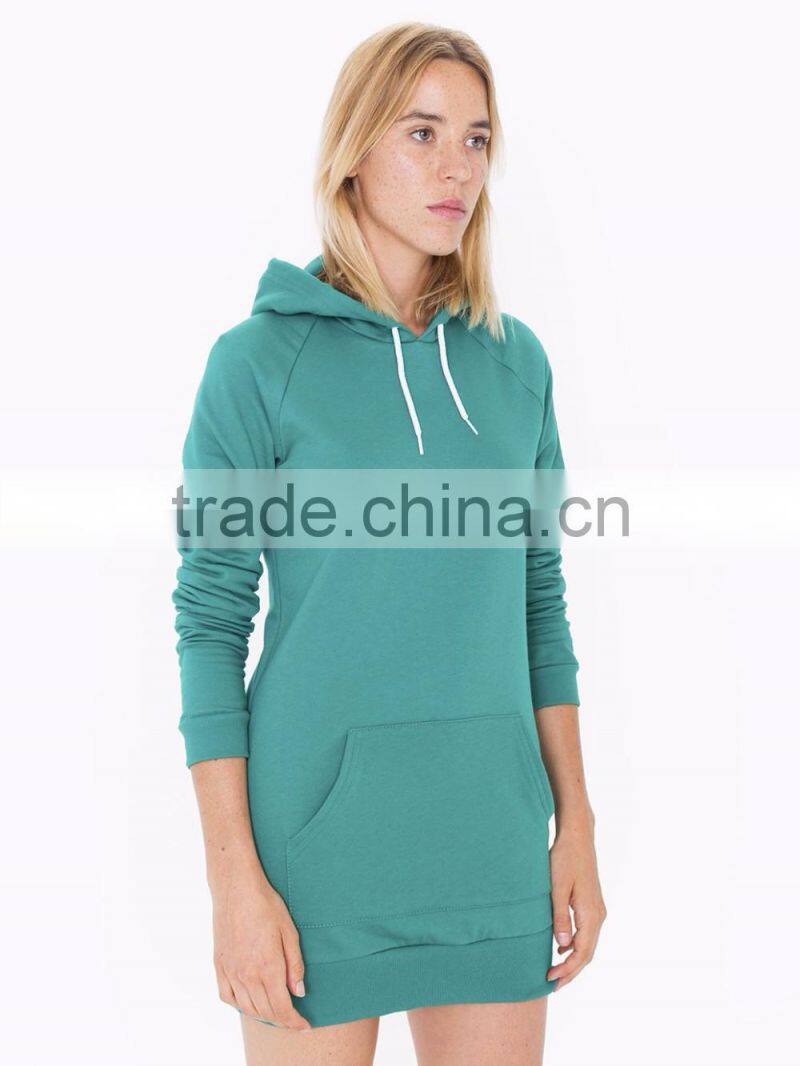 100% Cotton classic hoody pullover women blank raglan hoodie wholesale 2016
