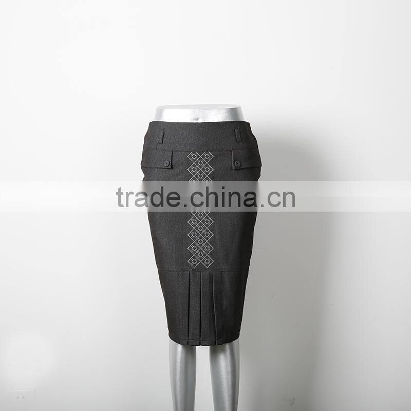 2015 Fashional new designed the cowboy style skirt